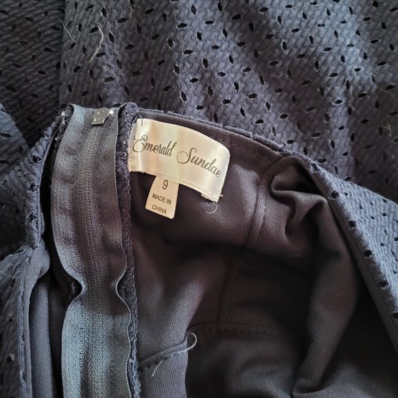 emerald sundae size 9 halter dress - Picture 2 of 3